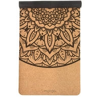 Myga Extra gro&szlig;e Kork-Yogamatte - Mandala 1 St