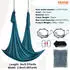 VEVOR Aerial Yoga Hängematte Set 5x2,8m, Nylon, 1000kg Tragfähigkeit, Grün
