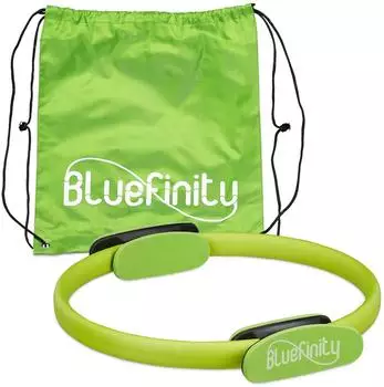 Bluefinity Pilates-Ring 2er-Set, gr&uuml;n