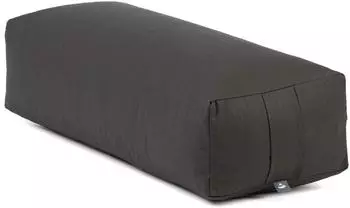 bodhi Salamba ECO Yoga-Bolster rechteckig, Dinkelspreu, anthrazit