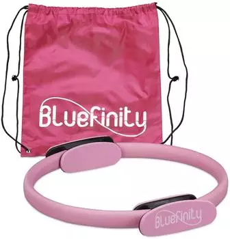 Bluefinity Pilates Ring gepolstert, Fiberglas, Ø 37cm, pink