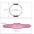 Bluefinity Pilates Ring gepolstert, Fiberglas, Ø 37cm, pink