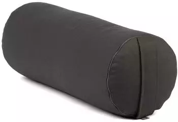 bodhi Yoga Bolster ECO rund, Kapok, anthrazit
