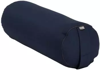 bodhi Yoga Bolster ECO rund, Kapok, dunkelblau (154x)