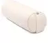 bodhi Yoga Bolster ECO rund, Bio-Baumwolle, Dinkelfüllung, natur
