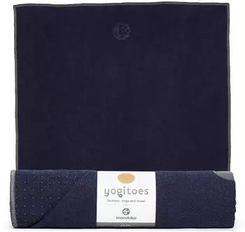 Manduka Yogitoes Yoga-Handtuch 71", mitternachtsblau (YTRSKIDLESS-71-MIDNIGHT 2.0)