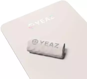 YEAZ CARESS Yoga-Set Handtuch & Matte, weiß (YZ1486)