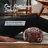DoYourYoga Paravati Yoga-Bolster Buchweizenfüllung, Baumwolle, rot/weiß (Style 9)