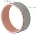 Relaxdays Yoga Wheel Kunststoff Ø32cm, grau-rosa (10050827_1724)