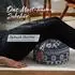 DoYourYoga Vishnu rundes Yoga-Bolster, Bio-Dinkelspelz, 30x15cm (Style 1)