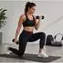 Relaxdays Pilates-Set Ring, Ball, Bänder, Gewichte, Pumpe, Tasche, 11-teilig