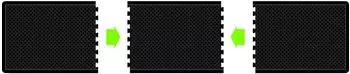 Miltex Yoga Dome Basic Mittelstück 90x120cm, schwarz (17321)