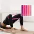 Relaxdays Pilates-Set 13-teilig mit Ring, Ballon, Bändern, Gewichtsmanschetten und Tasche, pink