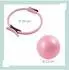 Relaxdays Pilates-Set mit Ring, Ball, Bändern, Gewichten & Tasche, 11-teilig