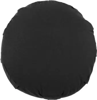 Gorilla Sports Yogakissen rund, Dinkelspelz, 100% Baumwolle, &Oslash;30cm, 18cm