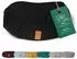 DoYourYoga Zafu Halbmondkissen »Ganesh« Bio-Dinkelspelz, 45x30x14cm, schwarz