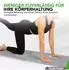 Tunturi Yogamatte 8mm rutschfest, grau (14TUSYO078)