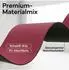 Neolymp Pilates- & Yogamatte PU & Naturkautschuk, 180x66cm, berry (NEOLYMP_PM210)