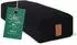 DoYourYoga Yoga Bolster Paravati, Bio-Dinkelspelz, rechteckig, schwarz (67x13cm)