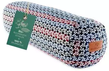 DoYourYoga Tarik Zylinder-Yogabolster Bio-Buchweizenspelz 68x22cm (Style 17)