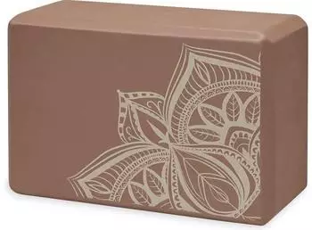 Gaiam Point Block Yogablock 22,9x15,2x10,1cm, cinnamon (65384)