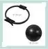 Relaxdays Pilates-Set 13-teilig: Ring, Ball, Bänder, Gewichtsmanschetten, Tasche