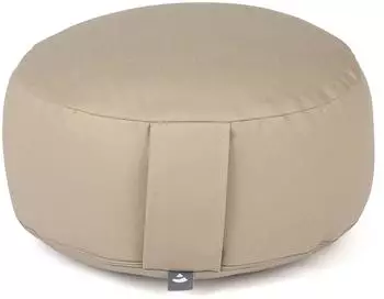 bodhi Rondo ECO Meditationskissen Dinkelspreu, hellbraun (taupe), 20cm