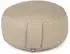 bodhi Rondo ECO Meditationskissen Dinkelspreu, hellbraun (taupe), 20cm
