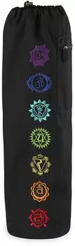Gaiam Yoga-Matten-Tasche Chakra, schwarz
