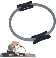 Schildkr&ouml;t 960233 - Pilates Ring, Fitness-Ring, grau, 37 cm