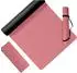 Relaxdays Yogamatte mit Tragegurt, 5mm, rosa