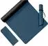 Relaxdays Yogamatte mit Tragegurt 5mm, dunkelblau