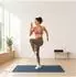 Relaxdays Yogamatte mit Tragegurt 5mm, dunkelblau
