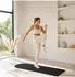 Relaxdays Yogamatte mit Tragegurt, 5mm, schwarz