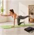 Relaxdays Yogamatte faltbar, 6mm, 61x183cm, mit Tasche