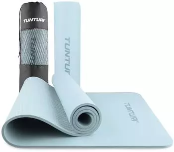 Tunturi Yogamatte 8mm TPE hellblau (14TUSYO076)