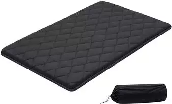 VEVOR Japanische Futon-Matratze, faltbar, Full Size, 203,2x137,2x8,9cm, schwarz