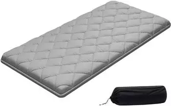 VEVOR Japanische Futon-Matratze, faltbar, Einzelbett, grau (2032x991x89mm)