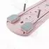 Myga Tragbares Pilates-Reformer Set, rosa, 106x40x3cm (RY2525)