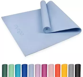 Myga Yoga- und Fitnessmatte rutschfest blau 61x173cm (RY1464)