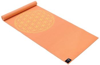 Yogistar yogimat® basic Flower of Life Yogamatte, mango (111836)