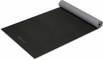 Gaiam Yogamatten Premium Solid Yoga Mat, Granite Storm, 5 mm,