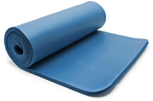 Wiltec Yogamatte blau 180x60x1.5cm Gymnastikmatte Bodenmatte Sportmatte
