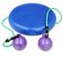 Carnegie Fitness Carnegie H²O - patentierte Kombination von Pilates Kissen, Toning Balls und Expander. All-in-One Balance- & Kraft-Trainer