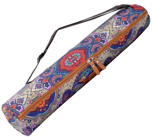 #DoYourYoga Yogamatten-Tasche | sehr robust | blaues Design | verschiedene Größenviele Designs zur Auswahl