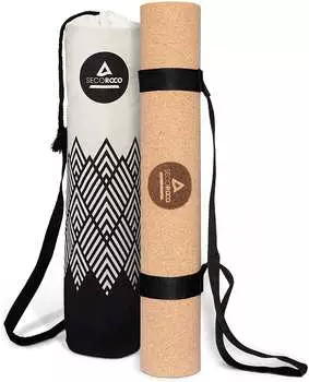 Secoroco Yogamatte aus Kork & Kautschuk 3mm