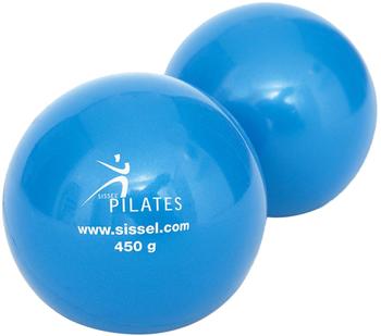 Sissel Pilates Ball (9 cm) blue 2x900g