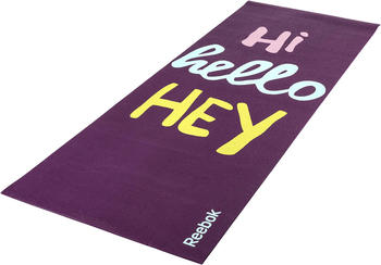 Reebok Yoga Mat Double Sided Hello purple