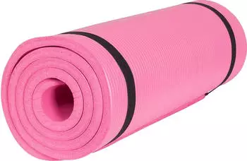 Gorilla Sports Yogamatte 190 x 60 x 1,5 cm fuchsia