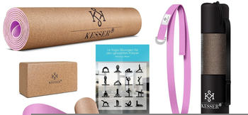 Kesser Yogamatte Fitnessmatte 182 x 62 rosa